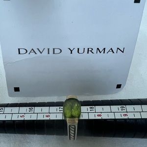 David Yurman peridot ring
